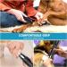 ETENTOUS Pet Dog Nail Grinder - Professional Low Noise 2-Speed Pet Nail Trimmer with LED Light for Small, Medium, Large Breed Dogs and Cats - Buy Online on GoSupps.com