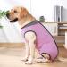 Dotoner Dog Surgery Recovery Suit Spay Suit for Female Dog Onesie Surgical Shirt Male Bodysuit E-Collar Alternative Anti Licking Dog Vest for Small Large Dogs(XL Pink) XL (Pack of 1) pink - Buy Online on GoSupps.com