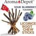 Aroma Depot Cherry 8 oz. Flavored Licorice Root Chew Sticks for Humans. 100% Pure Natural | Oral Health & Fresh Bearth | Individual Sticks are 6.5-7 inches Long. Glycyrrhiza Glabra from Turkey - Buy Online on GoSupps.com