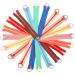 20 Colorful Resin Zippers with Ring Pulls - 6 Inch - DIY Tailor Sewing Craft Accessories - Buy Online on GoSupps.com