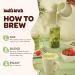 Beck's Broth Matcha Latte - Bone Broth Powder Sachets (5-Pack) | 15g of Protein Per Serving | All Natural Pasture Raised Beef Broth | Dairy Free Gluten Free | Organic Matcha Powder | Rich & Smooth - Buy Online on GoSupps.com
