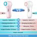 Sonic Facial Cleansing Brush - Waterproof Wireless Charging Exfoliating & Pore Minimizing - Perfect for All Skin Types - Pink - Buy Online on GoSupps.com