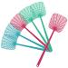 COM -FOUR 6x fly collapse made of plastic - insect protection - pest control in bright colors - Light and flexible mosquito protection (06 pieces - 44.5 cm)