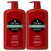 Old Spice Pure Sport 2in1 Shampoo and Conditioner for Men, Twin Pack, Lemon, 58.4 Fl Oz