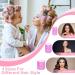 Jumbo Hair Rollers Set Hair Rollers Self Grip Curlers For Long Hair No Heat Curlers Heatless Hair Rollers With Clips & Comb 24 Packs (Red 24Pcs) - Buy Online on GoSupps.com