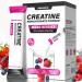 Creatine Monohydrate Powder Creapure German-Sourced Mixed Berry Flavour 30 Stick Creatine Packs 5000mg Each | No Sugar No Fillers Gluten-Free MIXED BERRY 0.27 Ounce (Pack of 30)