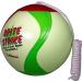Mikasa Glow in The Dark Outdoor Tetherball - Multicolor | Durable and Fun Game for All Ages - Buy Online on GoSupps.com