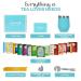Tea Gift Set for Tea Lovers - 15 Unique Teas, Stainless Steel Tumbler, 10 Honey Straws | Gift Box Tea Set for Women and Men - Buy Online on GoSupps.com