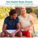 Gut Response CleanSweep Capsules - Natural Psyllium Seed Husk Fiber Supplement for Healthy Bowel Movements - 90 Capsules - Buy Online on GoSupps.com