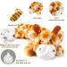 PETTOM Dog Toys Set - 5 Plush Squeaky Dog Toys with Crinkle Paper for Puppies & Small Medium Dogs | No Filling Cuddly Toys - Buy Online on GoSupps.com