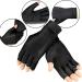 Copper Arthritis Compression Gloves for Pain Relief - Fingerless Black Medium - Pack of 1 - Buy Online on GoSupps.com
