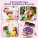 Magnesium Glycinate Gummies for Kids 4+ & Adults- Magnesium Glycinate 150/300 mg for Natural Sleep Relaxation & Calm Support Melatonin Free Sugar Free Strawberry Flavor 60 Ct 60 Count (Pack of 1) - Buy Online on GoSupps.com