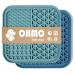 Ohmo lick mat dog leak mat for puppies cat - 2 PCs for pet fear relief and slowly feed food quality silicone s dark blue & light blue