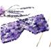 Authentic Amethyst Eye Mask | Anxiety Relief & Stress Relief Gift | Small Purple - Buy Online on GoSupps.com