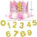 Rimobul Pet Crown Hat - Reusable Birthday Party Crown for Pet Girl Cat Dog - Pet Gift Grooming Accessories - Pink - Pack of 1 - Buy Online on GoSupps.com