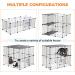 Pawz Road Pet Playpen - Portable Wire Fence for Small Animals - Indoor/Outdoor Yard Fence - 15 Panels - Buy Online on GoSupps.com