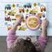 Construction Trucks 4 Pack Reversible Placemats for Kids - BPA Free, Made in USA - Buy Online on GoSupps.com