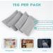 Natural Air Purifier Bags - Bamboo Charcoal Odor Absorbers & Moisture Eliminators | 12 Pack (6x200g + 6x75g) for Closet Shoes & Cars - Buy Online on GoSupps.com