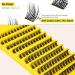 Newcally Lash Clusters 120pcs 10-16mm DIY Individual Eyelash Extensions - Wispy Natural C D Curl False Eyelashes - Buy Online on GoSupps.com