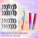 14 Pairs Magnetic Eyelashes & Eyeliner Kit | Long-lasting No Glue Reusable Natural Look with Tweezers - 17 Piece Set - Buy Online on GoSupps.com
