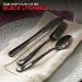 Stock Your Home 125-Count Heavy Duty Disposable Plastic Knives - Bulk Silverware for Dinner, Heavyweight Party Flatware in Black - Buy Online on GoSupps.com