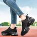 QAUPPE Women's Lightweight Air Sports Walking Sneakers US 5.5-11 B(M) 6 - Allblack - Buy Online on GoSupps.com