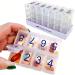 e-Pill 8 Times a Day x 7 Day Large Weekly Pill Organizer Vitamin and Medicine Box (Clear)