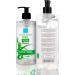 Canary Islands Fresh 100% Natural Aloe Vera Gel - 500 ml (17.6 fl oz) for DIY Cosmetics, Face & Body Care, Hair Repair, After Sun, Wax Aftercare - Moisturizer and Soothing Gel - Buy Online on GoSupps.com