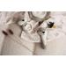 Jollein Fox Rattle & Teether - White/Olive | Soft Safe & Perfect for Babies | International Shipping Available - Buy Online on GoSupps.com