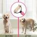 Whoobell Undercoat Rake for Dogs - Professional 2-Sided Brush for Deshedding and Dematting - Perfect for Dogs, Cats, Rabbits - Removes Loose Undercoat and Shedding - Pink-L - Buy Online on GoSupps.com