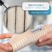 Actesso Breathable Wrist Support Brace Splint - Beige Medium Right - Carpal Tunnel, Sprains, Tendonitis Relief - Buy Online on GoSupps.com