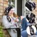 Wuerkiya Women's Headscarf Set | Chemo Headgear Stylish Headwraps & Hats - Black (2 Pack) - Buy Online on GoSupps.com