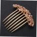 FRCOLOR Rhinestone Headpiece Hair Accessories Hair Clips Hair Clips Hair Comb with Rhinestone Side Comb for Wedding Hair Hair Clip Hairpin Headpiece for Women Diamond Hair High Bride - Buy Online on GoSupps.com