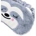 ULIFEMALL Cute Sloth Sleeping Mask - Soft Plush Blindfold for Kids & Adults | Funny Novelty Animal Eye Cover for Night Nap, Travel, Meditation - Buy Online on GoSupps.com