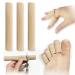 3 pieces cutable silicone toe protection toe cushion tube toe cushion tube hose bandage gel cutable hose bandage for cushions corn blisters callus toes cornea women & men (3m).3P (m)
