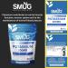 SMUG Potassium Tablets - 120 High Strength 200mg Pills - Supports Blood Pressure and Muscle Function - Vegan Friendly - Made in Britain - Buy Online on GoSupps.com