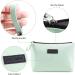 Small Cosmetic Pocket for Women | Waterproof PU Leather Makeup Bag - Cute Versatile Travel Organizer (Green) - Buy Online on GoSupps.com