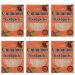 600 Picks Cinnamon Flavored Toothpicks Bulk Cinnamon Toothpicks for Adults Oral Hygiene Teeth Dental Care Cinnamon Flavor 6 Pack