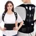 Back Brace Posture Corrector for Men and Women - Adjustable and Breathable Materials for Upper and Lower Back Pain Relief Improve Back Posture and Lumbar Support (Medium)
