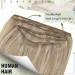 Easyouth Blonde Remy Human Hair Extensions - Ash Blonde Highlights - 14 Inch Sew-in Weft - 3-Weft Bundle #18P613 - Buy Online on GoSupps.com