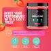Jaeva Sugar Free Creatine Monohydrate Gummies 5g 5000mg for Men & Women Strawberry - 120 Count Pre Workout for Energy Boost for Building Muscle and Strength Vegan Non-GMO 3rd Party lab Tested - Buy Online on GoSupps.com