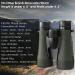 Adjustable Binocular Harness for Hiking & Bird Watching - Optics Binocular Bag for Comfortable Outdoor Use - Buy Online on GoSupps.com