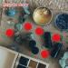 Luxshiny 100pcs Refill Pads - Reusable Round Cotton Mini Diffuser Pads for Scenting - Red Cotton Diffusing Mats for Aromatherapy - Buy Online on GoSupps.com