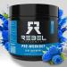 Rebel Supplements™ Blue Razz Loaded Pre Workout | Extreme Pumps Laser Focus Insane Energy | 7000mg L-Citrulline 4000mg Beta Alanine 1500mg Nitrosigine® 350mg Caffeine | 50 Servings Blue Raspberry