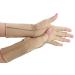 Compression Arthritis Gloves Rheumatoid Pain Relief Compression Gloves for Women & Men Premium Fingerless Circulation Gloves for Arthritis & Joint Pain Swelling Tendonitis 1 Pair Beige M Medium Fits Most 7.5" - 8.5" Beige