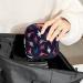 Dinosaur Print Menstrual Cup Pouch & Pad Bag - Portable Feminine Hygiene Storage - Buy Online on GoSupps.com