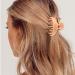 DEEKA 4 PCS Double Row Teeth Hair Claw Clips - 2.5 Inch Medium Clips for Thin Hair - Small Matte Hair Accessories in Black and Brown - Pack of 4 - Buy Online on GoSupps.com