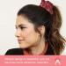 Villcase Acrylic Scrunchie Organizer Stand - 5 Piece Transparent Hair Tie Storage for Girls & Women | Perfect Gift Idea - Buy Online on GoSupps.com