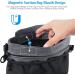 BriFit Dog Treats Pouch - One-Hand Magnet Lock Storage for Walking & Training Feces Bag Dispenser Adjustable Belt Removable Pocket - Gray - Buy Online on GoSupps.com