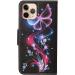 Buy Miago Purple Butterfly Case for iPhone 11 Pro Max - PU Leather Wallet Flip Cover with Card Compartments & Stand - International Shipping Available - Buy Online on GoSupps.com